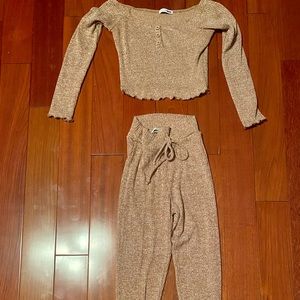 Matching Set (Long Sleeve Shirt, Long Pants)